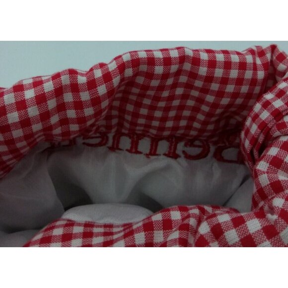 Pottery Barn Kids Stocking Santa Sleigh Bennett Holiday Christmas Quilted Grey - Picture 8 of 10